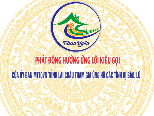 Phát động hưởng ứng lời kêu gọi của Ủy ban MTTQVN tỉnh Lai Châu tham gia ủng hộ các tỉnh bão, lũ