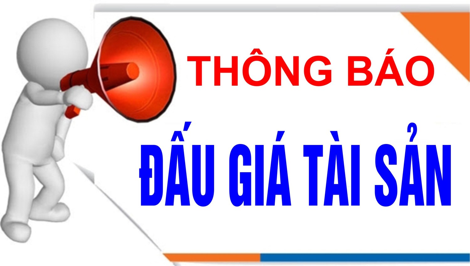 Thông báo lựa chọn tổ chức đấu giá tài sản